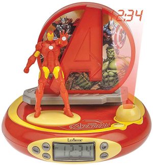 Avengers 3D Projektions-Wecker mit Sound