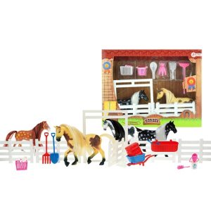 2 Pferde inkl Stall und Zubehör