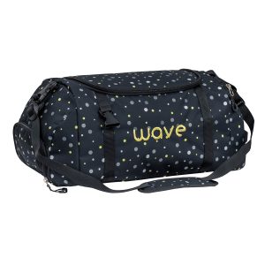 Rucksack Sporttasche "Black and Yellow Dots"