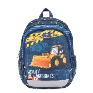 Kindergartenrucksack Heavy Machinery 3-6 Jährige Kinder Rucksack