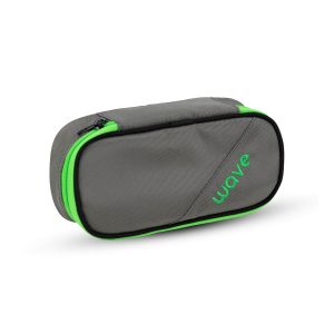 Schlamperbox für Kinder Federtasche "Lime Grey" Federmappe