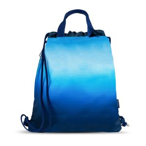Premium Turnbeutel Blue Navy Kinder Tasche Sportbeutel