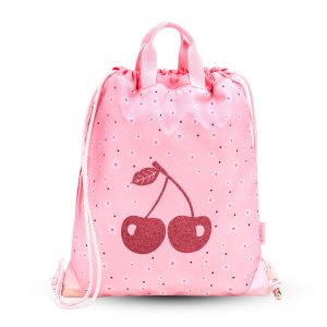 Premium Turnbeutel Cherry Blossom Kinder Tasche Sportbeutel