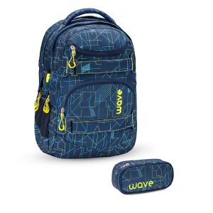 Rucksack Infinity Schulrucksack Set 2 tlg. "Electrify"