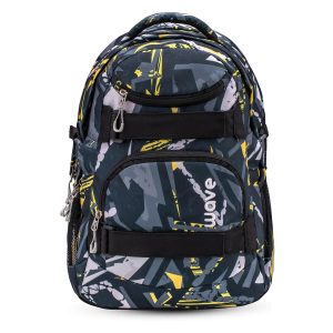 Rucksack Infinity Schulrucksack "Yellow Graffiti"