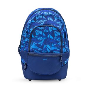 2-IN-1 Schultasche & Gürteltasche 2-Teile Ranzen Glacier Blue Rucksack