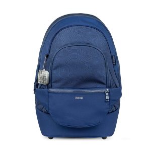 2-IN-1 Schultasche & Gürteltasche 2-teilig Ranzen Topographic Rucksack