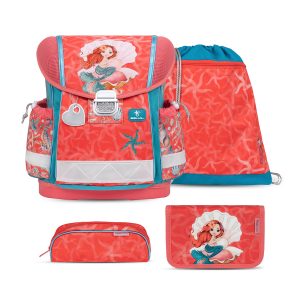 Rucksack Classy ergonomisches Schulranzen-Set 4-teilig "Sea Queen"