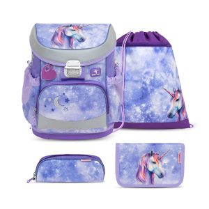 Rucksack Mini-Fit ergonomisches Schulranzen-Set 4-Teile  "Mistyc Luna"