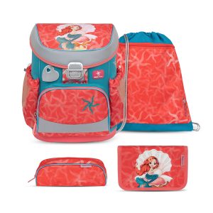 Rucksack Mini-Fit ergonomisches Schulranzen-Set 4-teilig  "Sea Queen"