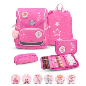 Rucksack Compact Plus Premium Schulranzen Set 5-t. Candy Federtasche