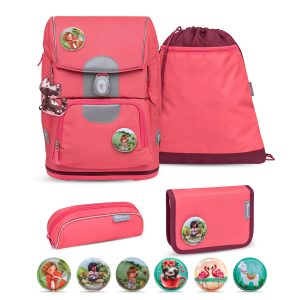 Rucksack Motion ergonomisches Schulranzen Set 5-teilig Sweet Candy