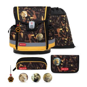 Rucksack Classy Plus ergonomisches Schulranzen-Set 5-teilig Animals