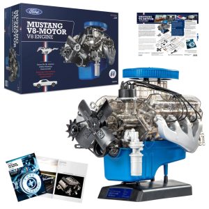 Ford Mustang V8-Motor Bausatz 200 Teile zum Stecken und Schrauben