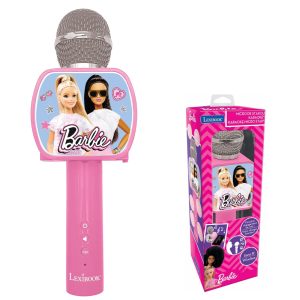 Barbie Karaoke Mikrofon Bluetooth Lautsprecher u. Smartphone Halterung
