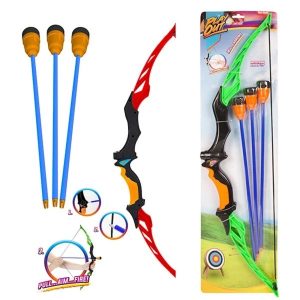 Bogen mit 3x Pfeilen 2 Var Schießspielzeug
