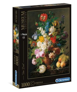 Van Dael Bowl of Flowers - 1000 Puzzleteile