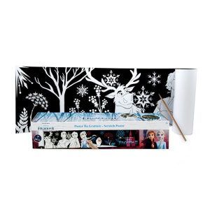 Disney Die Eiskönigin Frozen Magic Scratch Poster 200x30 cm Elsa Anna