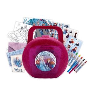 Frozen über 100 Überraschungen im Koffer u.a. Aufkleber Elsa Anna