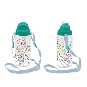 Frozen Trinkflasche mit Tragegurt Elsa 500ml Disney