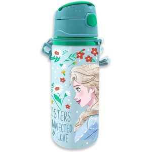 Aluminium Wasser-Flasche 600 ml Frozen die Eisprinzessin Elsa Anna