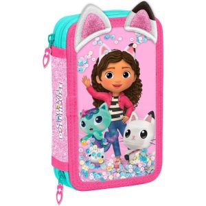 Gabby's Dollhouse Federtasche Federmäppchen 44 Teile