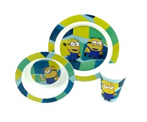 Minions Kindergeschirr - 3er Set