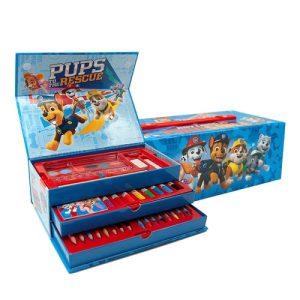 Paw Patrol Schreibwaren-Set XL im Koffer Farbe Stifte und vieles mehr