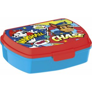 Paw Patrol Brotbox Sandwitch Brotdose Blau Rot