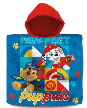 Paw Patrol Poncho Baumwolle Kinder Handtuch