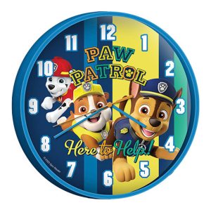 Paw Patrol Wanduhr Here to Help