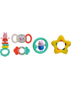 Peppa Wutz 5 Rasseln und Beißringe