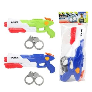 Polizei Wasserpistole mit Handschellen 40cm
