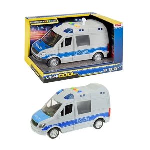 Polizeibus mit Licht Sound und Türen zum öffnen