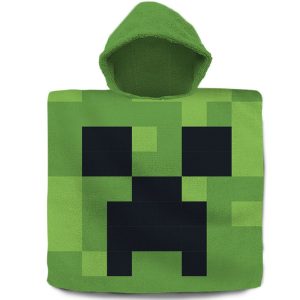 Poncho Baumwolle Minecraft Kinder-Handtuch