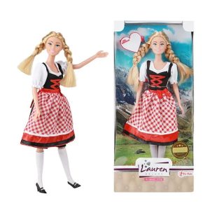 Puppe in Dirndl Tracht Kinder-Puppe