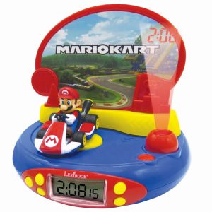 Mario Kart 3D Projektions-Wecker mit Sound
