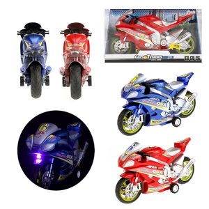 Rennmotorrad mit Licht, Ton und Rückzug Funktion