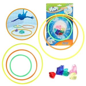 Tauchringe für Unterwasser Tauchspiel Edelsteine