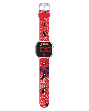Spiderman LED Armbanduhr Marvel