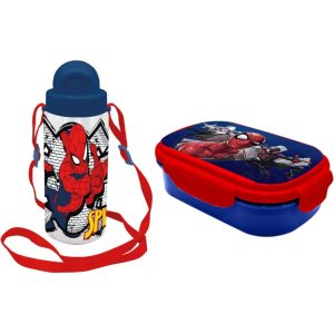 Lunchset Spiderman Brotdose und Trinkflasche