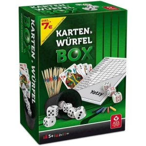 Spielesammlung - Karten & Würfelbox