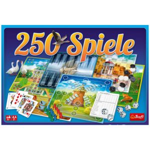 Spielesammlung mit 250 Spielen Brettspiel Kartenspiel Würfelspiel