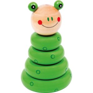 Stapelspielzeug Holzspielzeug Steck-Frosch Motorikspielzeug