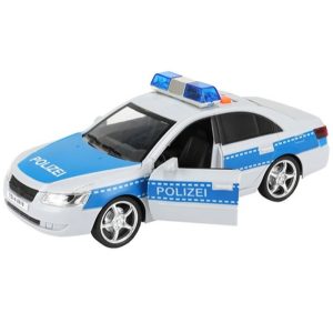 Super Polizei Auto mit Licht Geräuschen und Rückzug