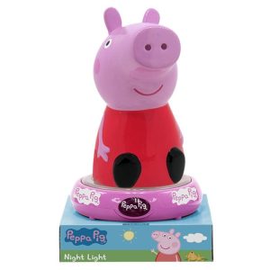 Tischlampe 3D Figur Peppa Wutz Nachtlicht