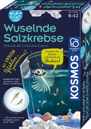 Urzeitkrebse Salzkrebse züchten Kinder Experiment