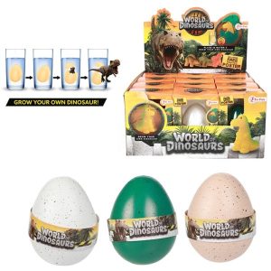 Wachstumeier 3x Eier Dinosaurier zum Schlüpfen